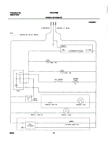 10 - Wiring Schematic parts for Frigidaire Refrigerator FRT21P6BSB2 from AppliancePartsPros.com
