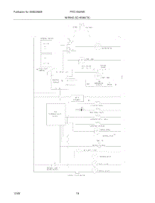 10 - Wiring Schematic parts for Frigidaire Refrigerator FRT21S6AWE from AppliancePartsPros.com