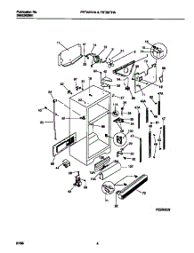 03 - Cabinet W / Fan Assy. parts for Frigidaire Refrigerator FRT22THAB2 from AppliancePartsPros.com