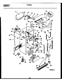 04 - Cabinet Parts parts for Frigidaire Refrigerator FRT24XHAW0 from AppliancePartsPros.com