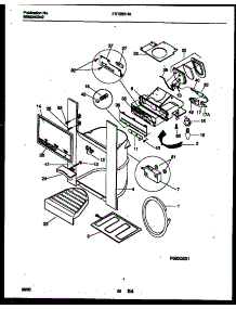 11 - Ice Door, Dispenser And Water Tanks parts for Frigidaire Refrigerator FRT26XHAK0 from AppliancePartsPros.com