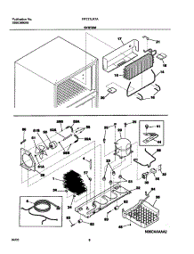 09 - System parts for Frigidaire Refrigerator FRT21LR7AQ7 from AppliancePartsPros.com