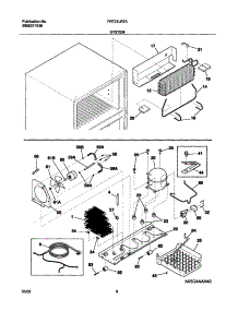 09 - System parts for Frigidaire Refrigerator FRT21LR7AW6 from AppliancePartsPros.com