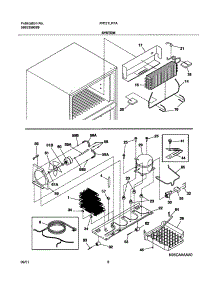 09 - System parts for Frigidaire Refrigerator FRT21LR7AW1 from AppliancePartsPros.com