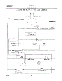 12 - Wiring Schematic parts for Frigidaire Refrigerator FRT21LR7AW5 from AppliancePartsPros.com