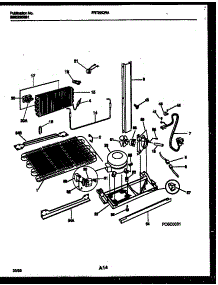 08 - System And Automatic Defrost Parts parts for Frigidaire Refrigerator FRT22QRAD0 from AppliancePartsPros.com