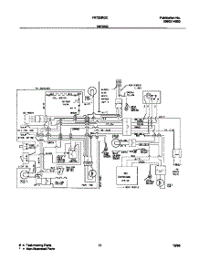 07 - Wiring Diagram parts for Frigidaire Refrigerator FRT22RGCB9 from AppliancePartsPros.com