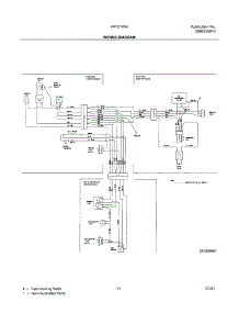 11 - Wiring Diagram parts for Frigidaire Refrigerator FRT21P5AB2 from AppliancePartsPros.com