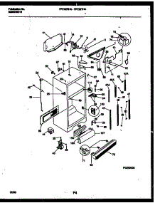 04 - Cabinet Parts parts for Frigidaire Refrigerator FRT22THAY0 from AppliancePartsPros.com