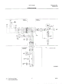 10 - Wiring Diagram parts for Frigidaire Refrigerator FRT21P5AW0 from AppliancePartsPros.com
