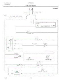 10 - Wiring Schematic parts for Frigidaire Refrigerator FRT21S6AQ7 from AppliancePartsPros.com