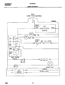 07 - Wiring Schematic parts for Frigidaire Refrigerator FRT22FR4JQ1 from AppliancePartsPros.com