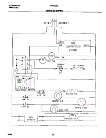 07 - Wiring Schematic parts for Frigidaire Refrigerator FRT22QGJD3 from AppliancePartsPros.com