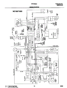 06 - Wiring Diagram parts for Frigidaire Refrigerator FRT22QGJD3 from AppliancePartsPros.com