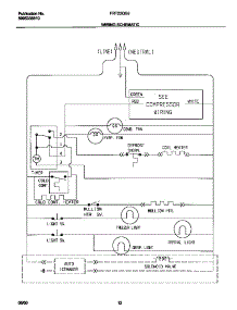 06 - Wiring Diagram parts for Frigidaire Refrigerator FRT22QGJD2 from AppliancePartsPros.com