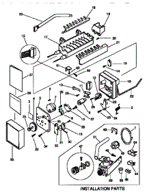 06 - I.M. Components & Instal. Parts parts for Frigidaire Refrigerator FRT22THAY2 from AppliancePartsPros.com