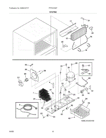 09 - System parts for Frigidaire Refrigerator FRT8HIS6FB0 from AppliancePartsPros.com