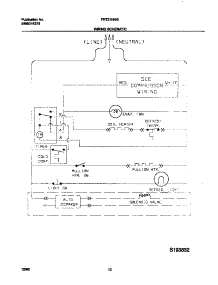 06 - Wiring Diagram parts for Frigidaire Refrigerator FRT21NNGB2 from AppliancePartsPros.com