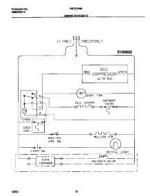 06 - Wiring Diagram parts for Frigidaire Refrigerator FRT21PRHW6 from AppliancePartsPros.com
