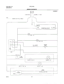 10 - Wiring Schematic parts for Frigidaire Refrigerator FRT21R6AB1 from AppliancePartsPros.com