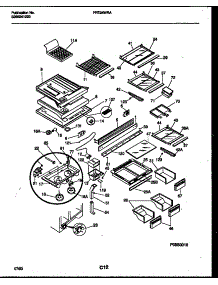 06 - Shelves And Supports parts for Frigidaire Refrigerator FRT24WRAW0 from AppliancePartsPros.com