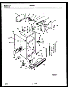 04 - Cabinet Parts parts for Frigidaire Refrigerator FRT26QNAZ0 from AppliancePartsPros.com