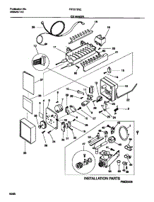 06 - Ice Maker parts for Frigidaire Refrigerator FRT21TSCD0 from AppliancePartsPros.com