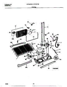 05 - System parts for Frigidaire Refrigerator FRT22RGCB3 from AppliancePartsPros.com
