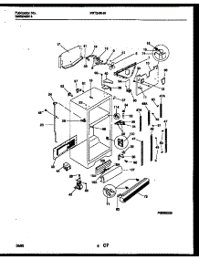 04 - Cabinet Parts parts for Frigidaire Refrigerator FRT24RHAW1 from AppliancePartsPros.com