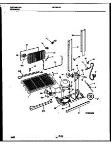 08 - System And Automatic Defrost Parts parts for Frigidaire Refrigerator FRT26XHAY0 from AppliancePartsPros.com
