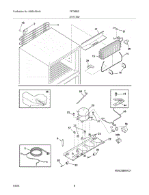 09 - System parts for Frigidaire Refrigerator FRT8B5EQB from AppliancePartsPros.com