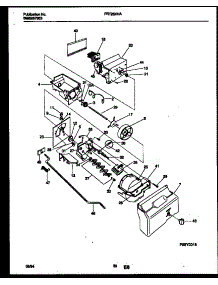 11 - Ice Dispenser parts for Frigidaire Refrigerator FRT26XHAD1 from AppliancePartsPros.com