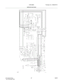21 - Wiring Diagram parts for Frigidaire Refrigerator GHSC39EGPB0 from AppliancePartsPros.com