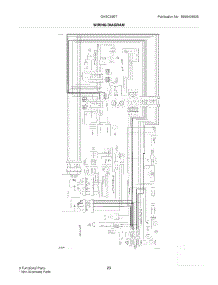 23 - Wiring Diagram parts for Frigidaire Refrigerator GHSC39ETEW1 from AppliancePartsPros.com