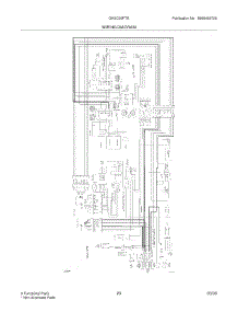 23 - Wiring Diagram parts for Frigidaire Refrigerator GHSC39FTEW0 from AppliancePartsPros.com