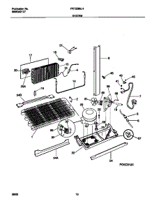 05 - System parts for Frigidaire Refrigerator FRT22INLHW4 from AppliancePartsPros.com