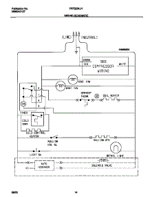 07 - Wiring Schematic parts for Frigidaire Refrigerator FRT22INLHW4 from AppliancePartsPros.com