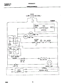 07 - Wiring Schematic parts for Frigidaire Refrigerator FRT22INLHC1 from AppliancePartsPros.com