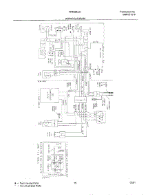 13 - Wiring Diagram parts for Frigidaire Refrigerator FRT22INLHW5 from AppliancePartsPros.com