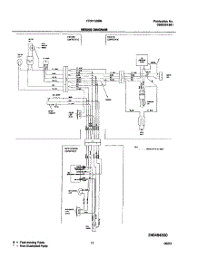 11 - Wiring Diagram parts for Frigidaire Refrigerator FRX15BBBY0 from AppliancePartsPros.com