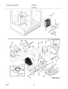 13 - System parts for Frigidaire Refrigerator FSC23F7DWC from AppliancePartsPros.com