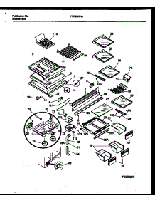 07 - Shelves And Supports parts for Frigidaire Refrigerator FRT24XHAB1 from AppliancePartsPros.com