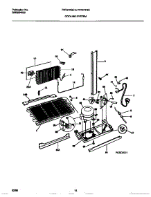 05 - Cooling System parts for Frigidaire Refrigerator FRT24TGCW0 from AppliancePartsPros.com