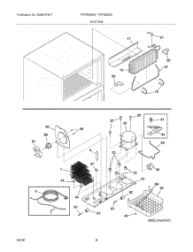 09 - System parts for Frigidaire Refrigerator FRT8S6EMBE from AppliancePartsPros.com