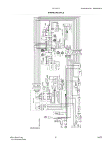 21 - Wiring Diagram parts for Frigidaire Refrigerator FSC23F7DB8 from AppliancePartsPros.com