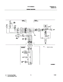 11 - Wiring Diagram parts for Frigidaire Refrigerator FRTX18N5BQ4 from AppliancePartsPros.com