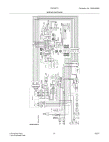 21 - Wiring Diagram parts for Frigidaire Refrigerator FSC23F7DWA from AppliancePartsPros.com