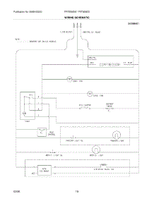 10 - Wiring Schematic parts for Frigidaire Refrigerator FRT8S6ESKC from AppliancePartsPros.com