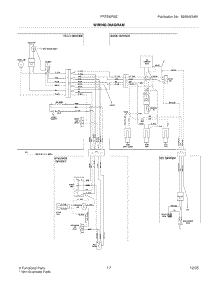 17 - Wiring Diagram parts for Frigidaire Refrigerator FRT8WR6EL9 from AppliancePartsPros.com
