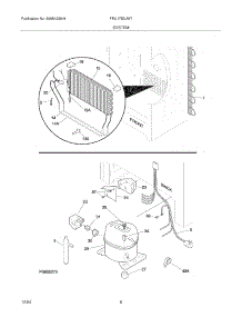 07 - System parts for Frigidaire Refrigerator FRU17B2JW7 from AppliancePartsPros.com